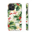 Christmas Holly on a Golden Background - Impact Resistant Phone Case iPhone 11 Pro Glossy